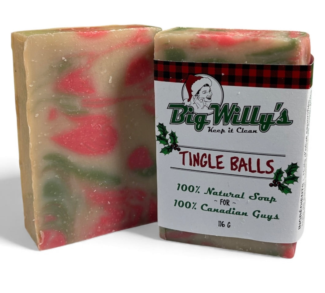 Tingle Balls Christmas Soap - ORDER NOW! - Limited Seasonal Release!
